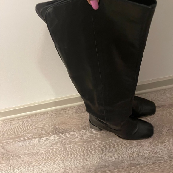 Vince Camuto Black Thigh high Boots - Picture 3 of 5